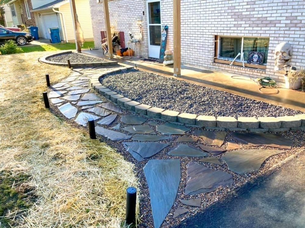 Landscape Design and Installation for Masterpiece Landscaping LLC. in Collinsville, IL