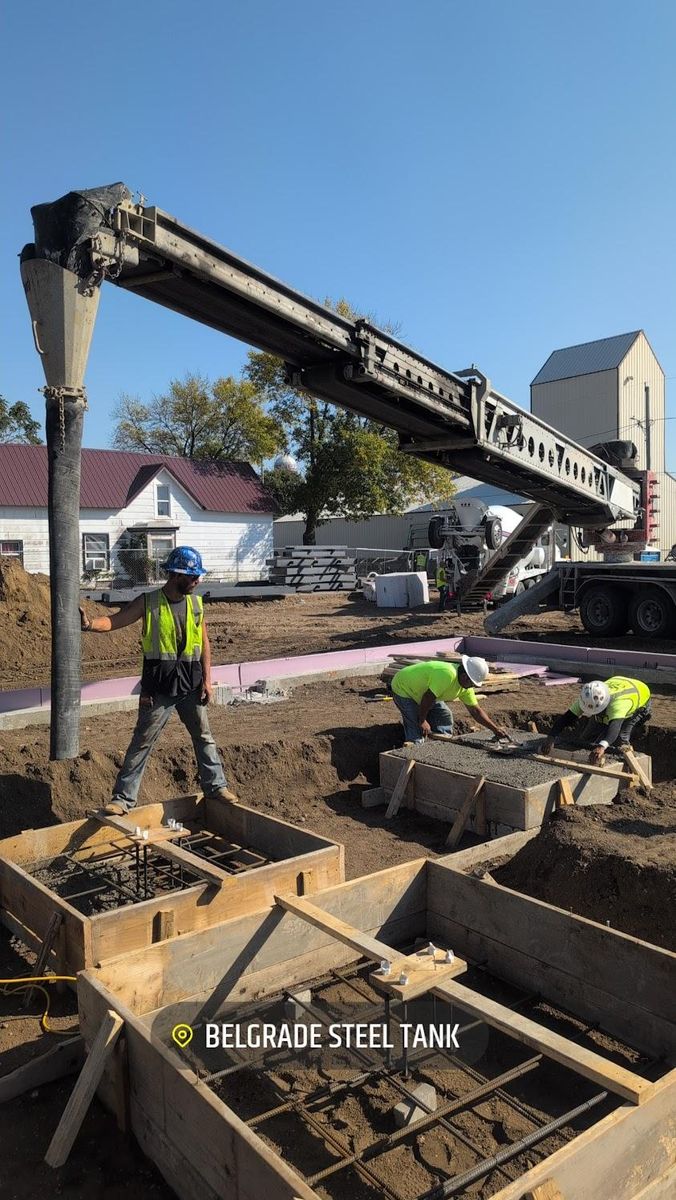 Steel Structures for Midsota Construction Services in Willmar, MN