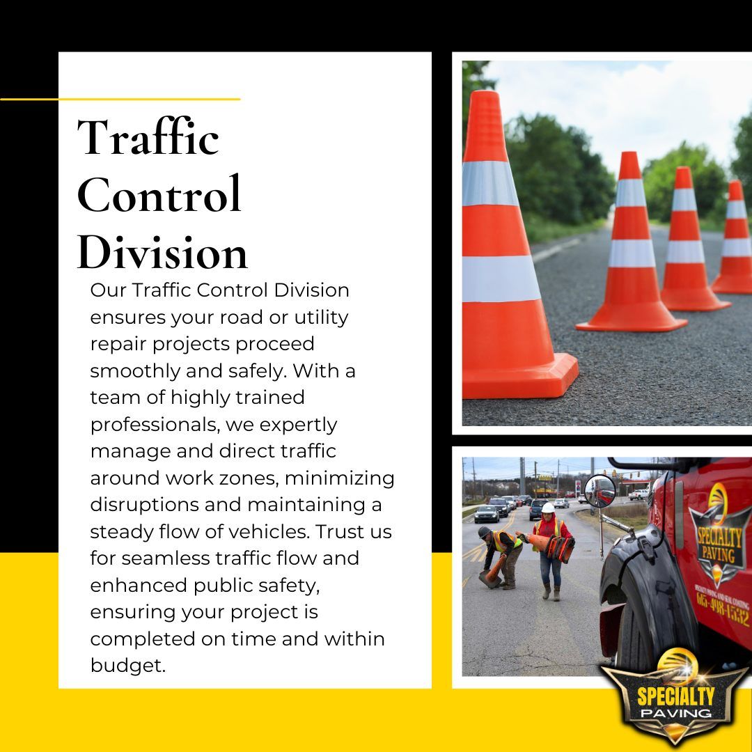 Traffic Control Division for Specialty Paving and Sealcoating in Gallatin, TN