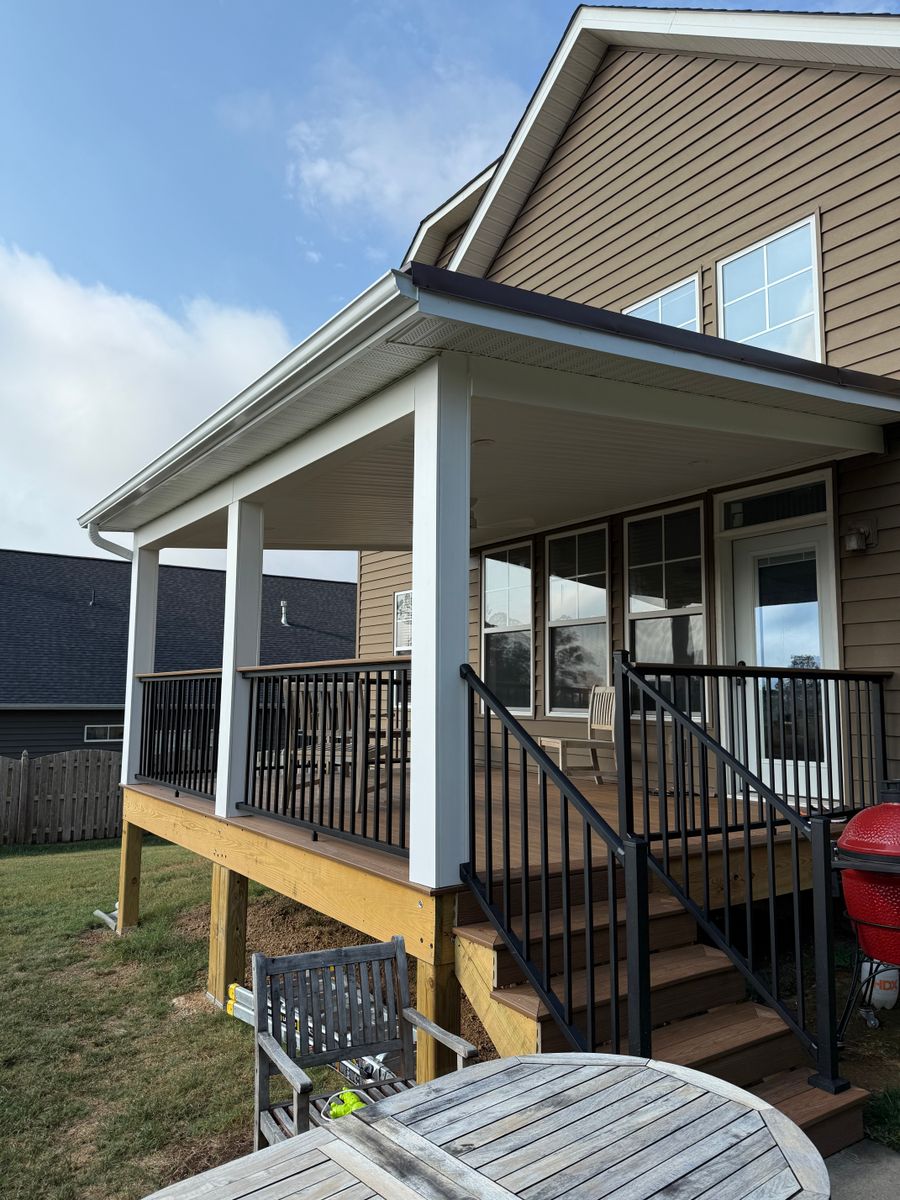 Custom Deck & Porch Installation for Deck Escapes and Outdoor Living  in Knoxville, TN