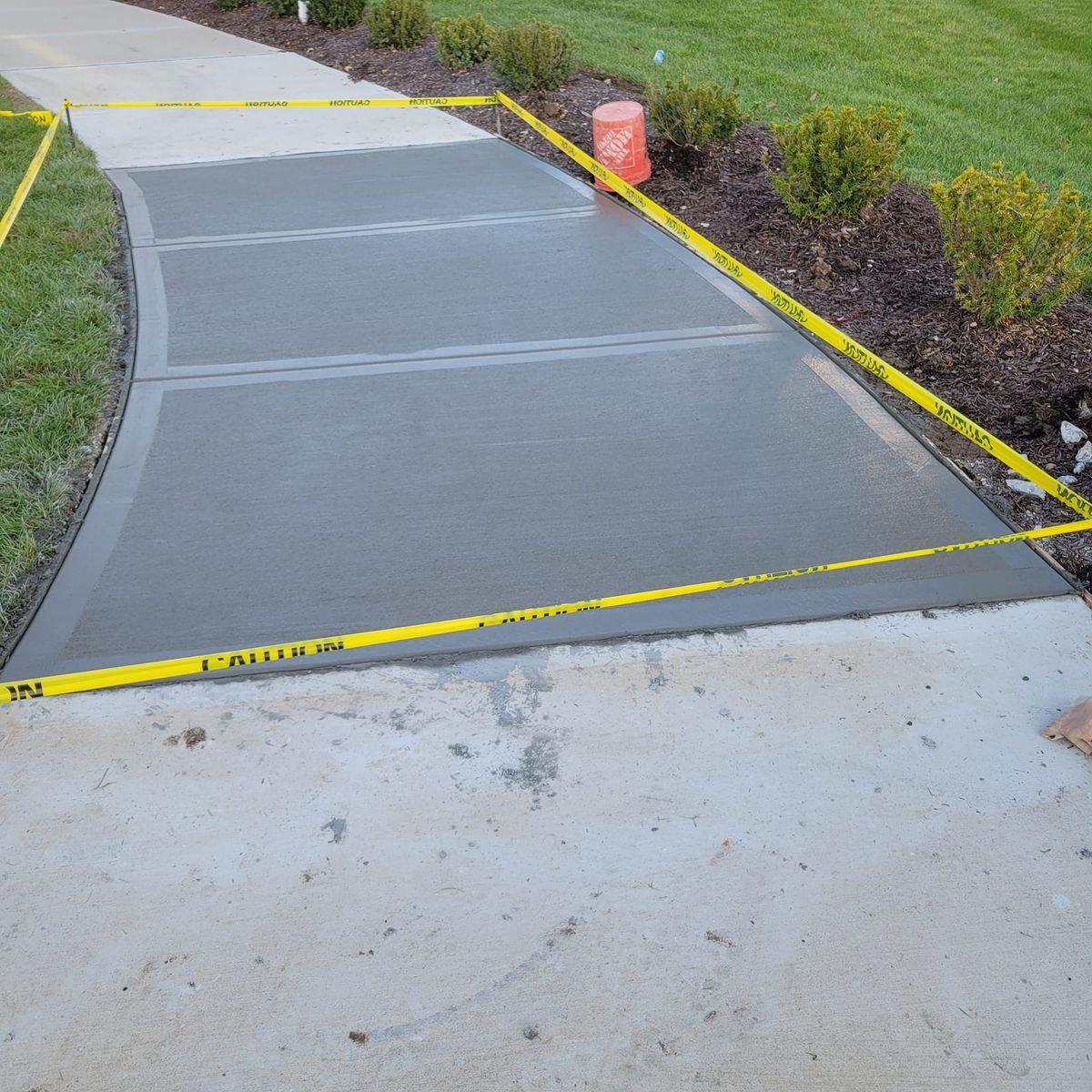 Sidewalk Installation for Mr. Concrete Outdoor Services LLC in Nashville, TN