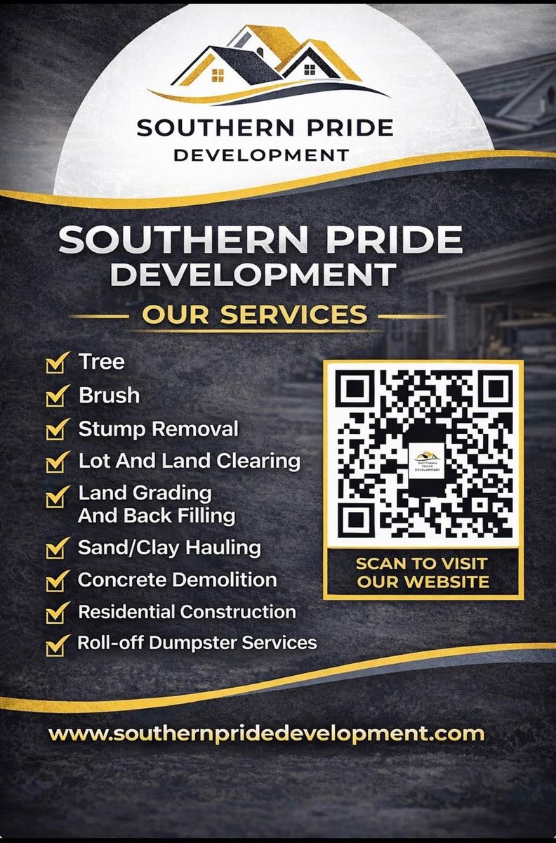 Brush for Southern Pride Development in Blythewood, SC