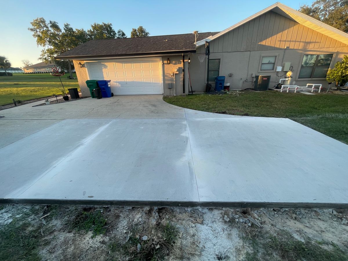 Driveways for American Concrete Creations in Crystal River, FL