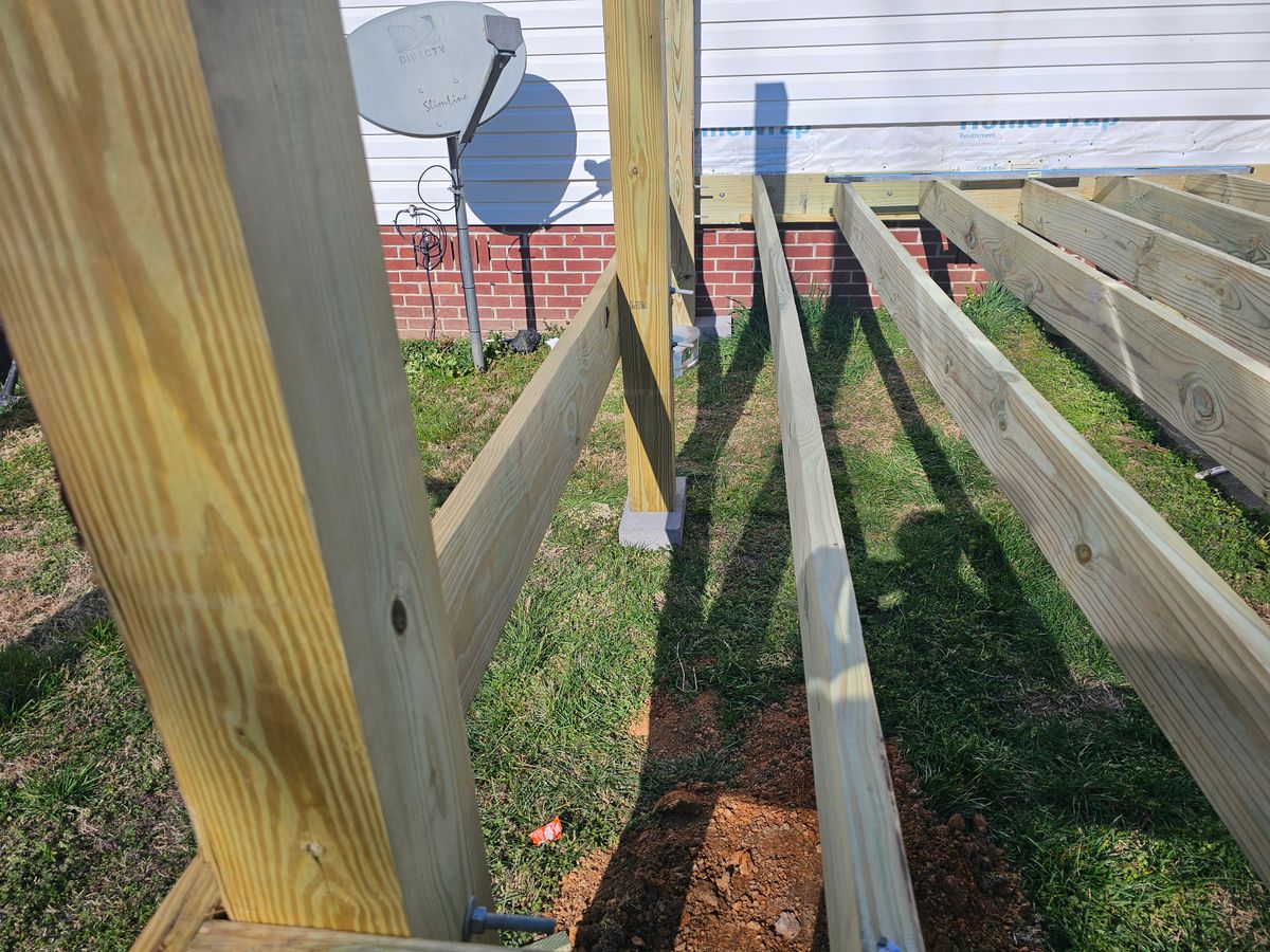 Decking for A&D Home Improvements in Cleveland, TN