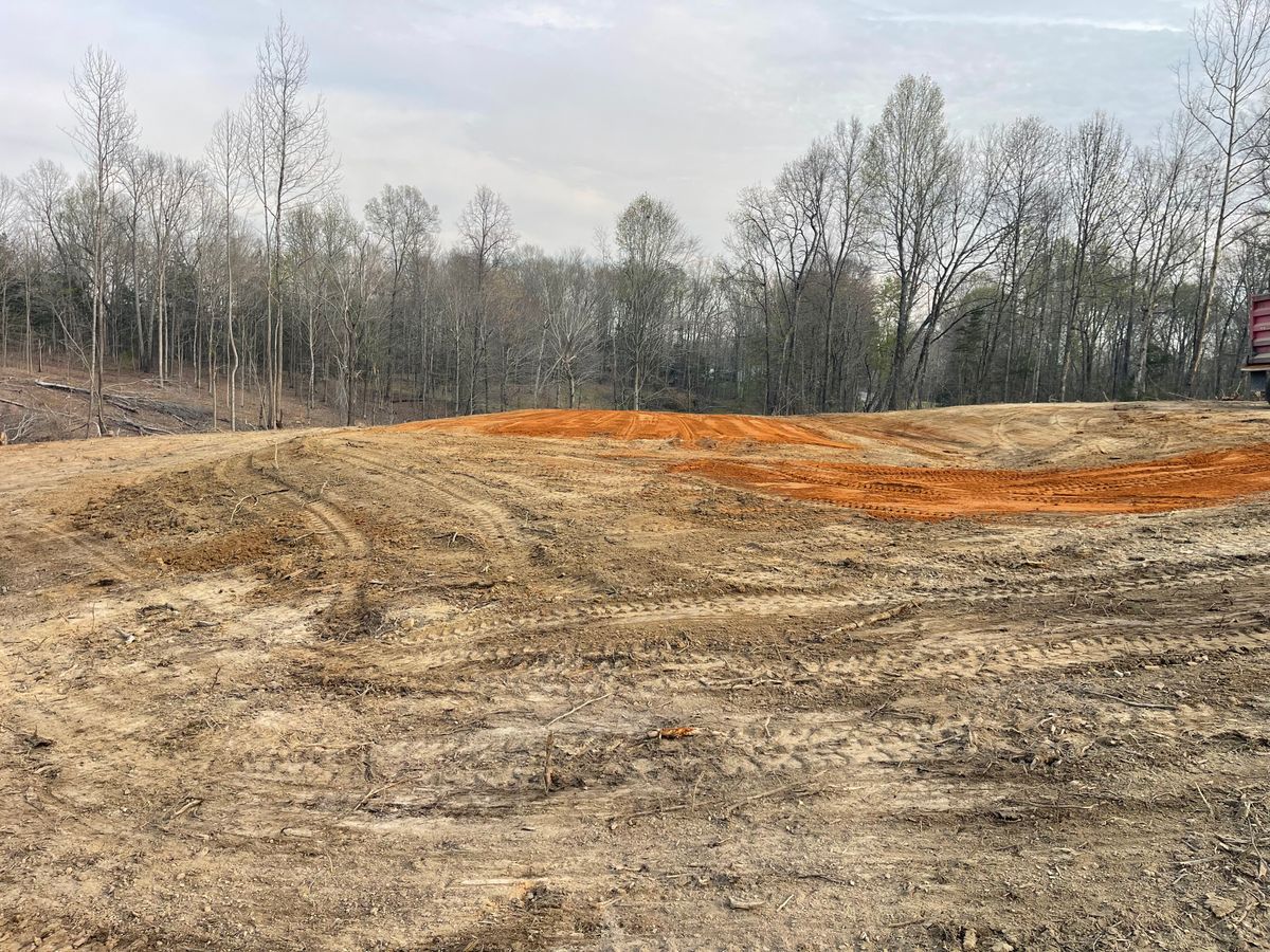 Land Grading for Maness Trucking & Excavation in Lexington, TN