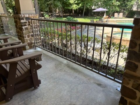 Handrails for R & R Metal Works in Tyler, TX