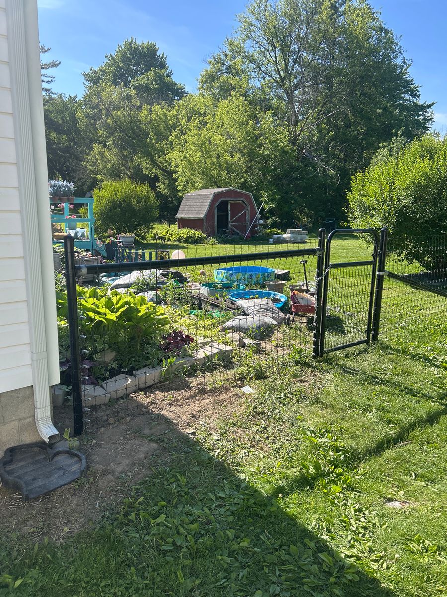 Fence Installation for TMF Services in Lapeer County, MI