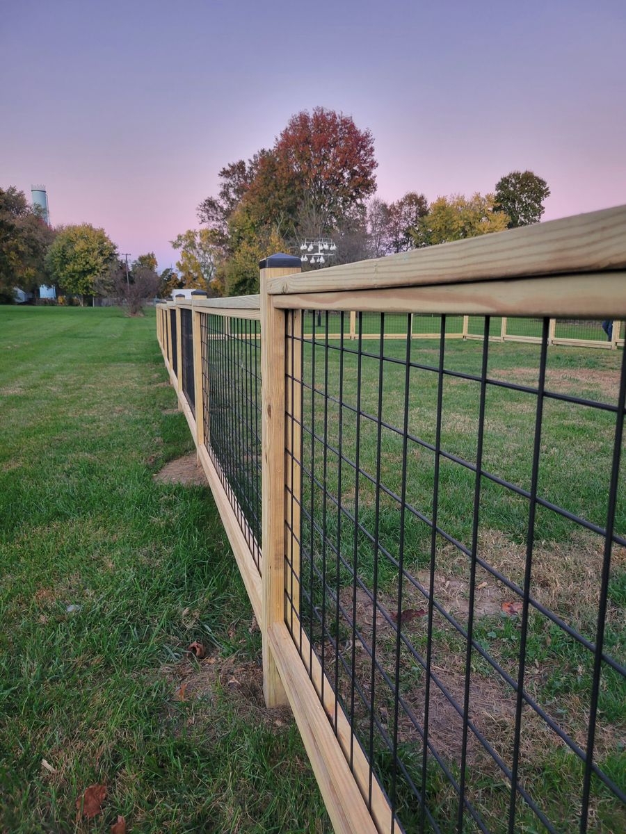 Fencing Installation for Marino's Landscaping in Mannington Township, NJ