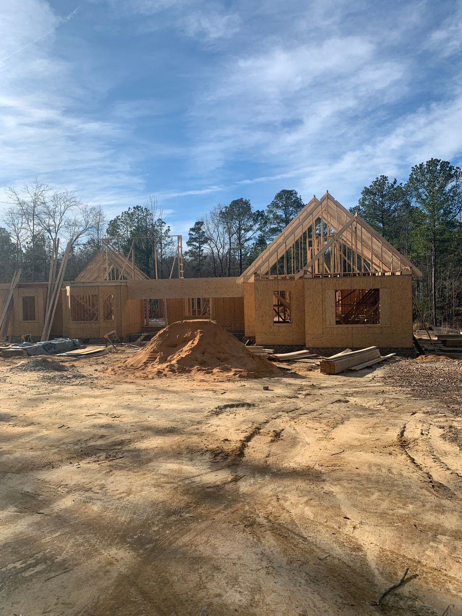 Residential Construction for Southern Pride Development in Blythewood, SC