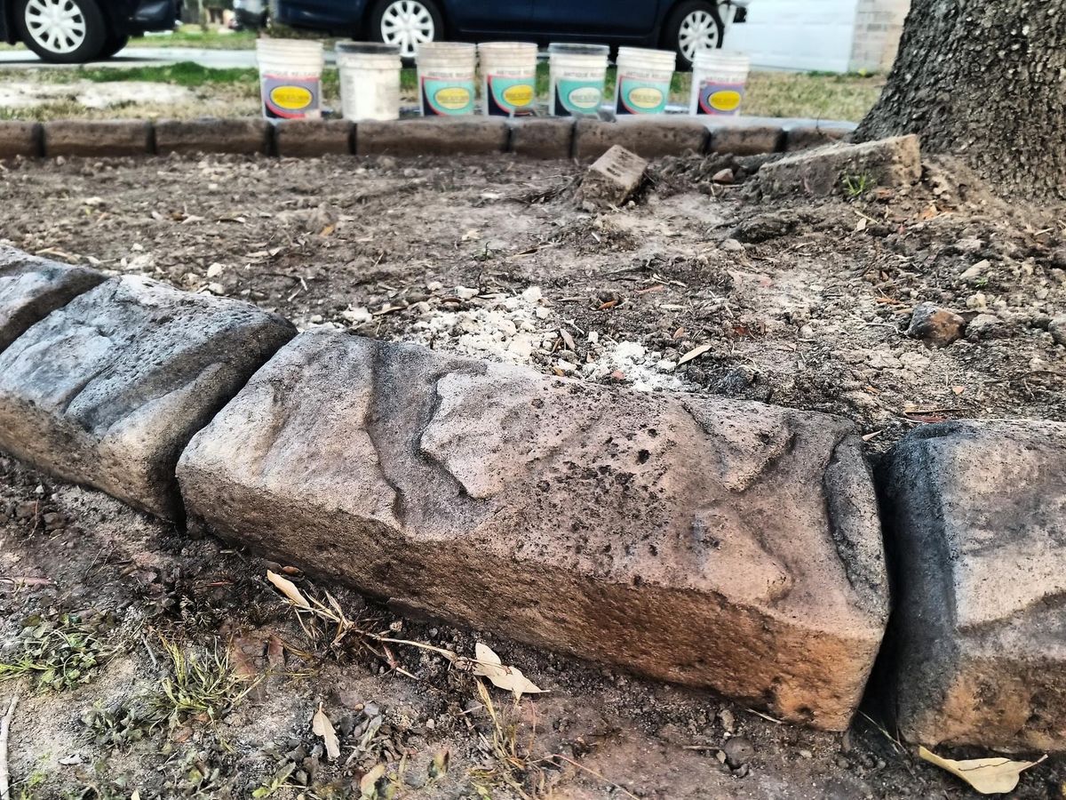 Landscaping for Texas Curb N Borders in Houston, TX