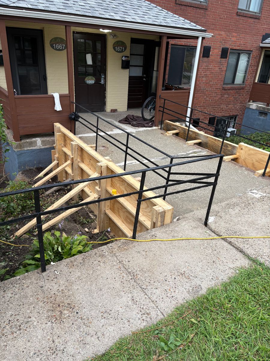 Custom Handrails for Backbone Construction Services in Clinton, PA