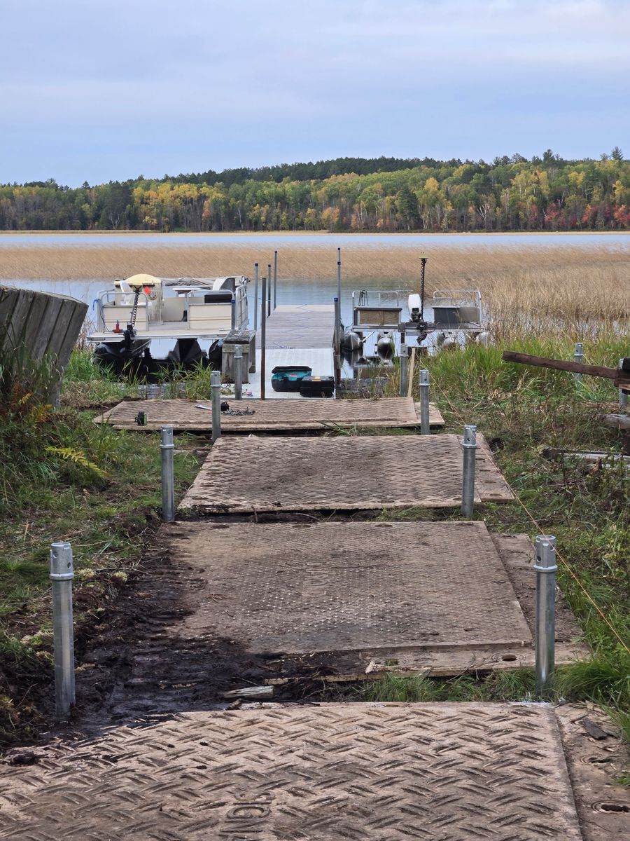 Pier Installation for Elite Piers LLC in East Bethel, MN