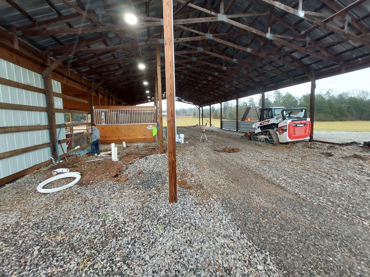 Concrete Slab Construction for PMR Construction in Rossville, GA