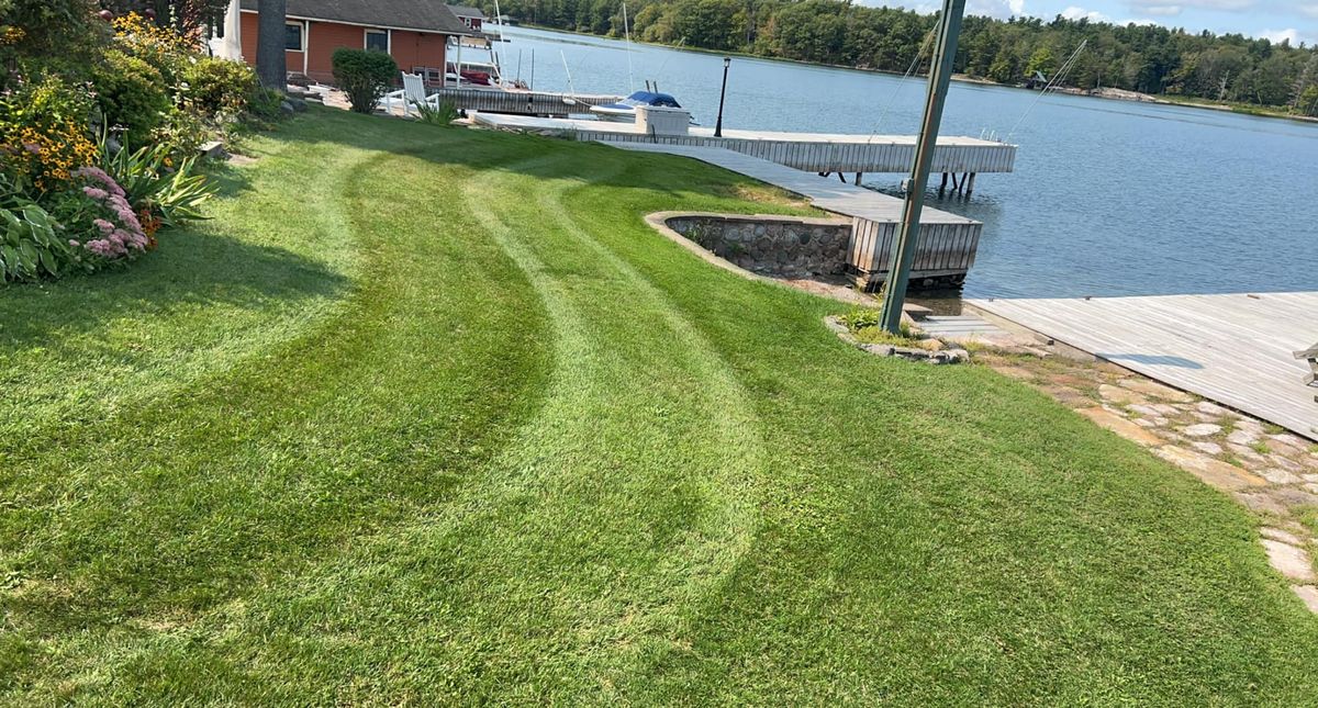 Mowing for Denicola’s Lawn Care in Oxbow,  NY