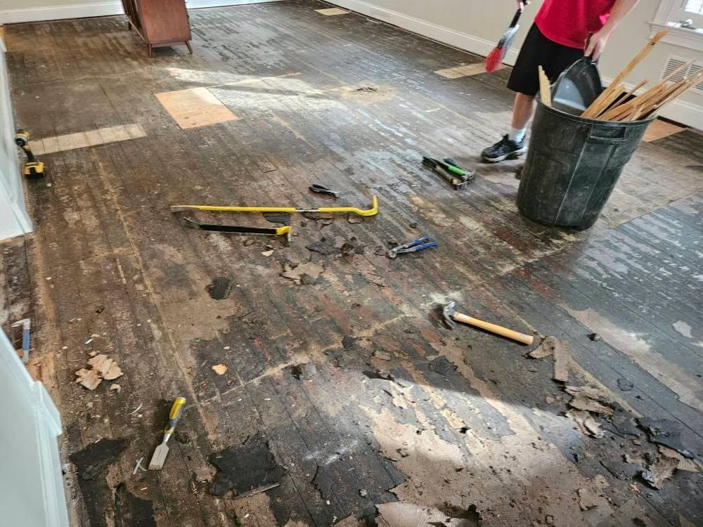 Floor Installation for AVance Flooring in Bridgman, MI