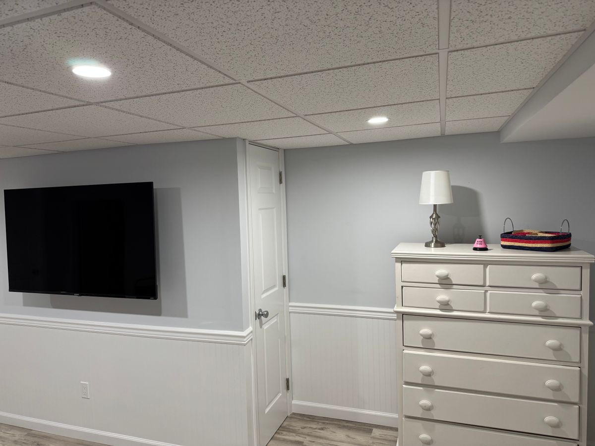 Basement Renovation for Make It Right Contracting in East Hampton, NY