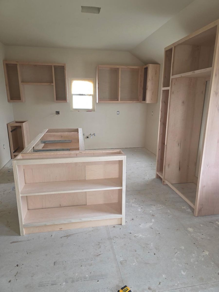 Framing for Shayne Prisk Construction in Midland, TX