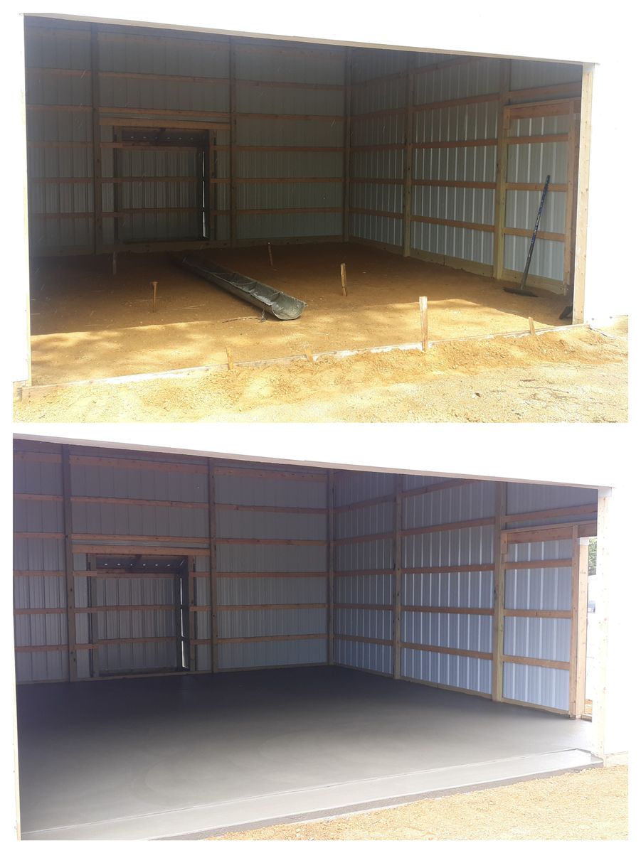 Garage Floors for OBH Concrete LLC in Lusby, MD