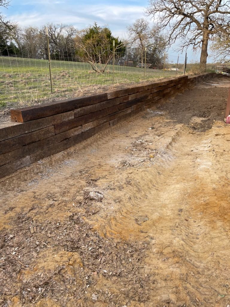 Retaining Walls for L & L Yard Services in Weatherford,  TX