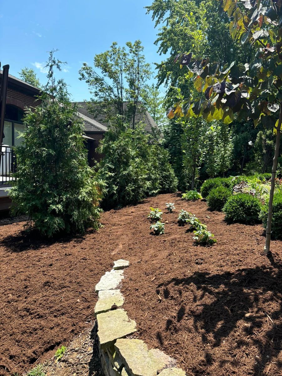 Fall Clean Up for J & B Landscaping in St. Louis, MO