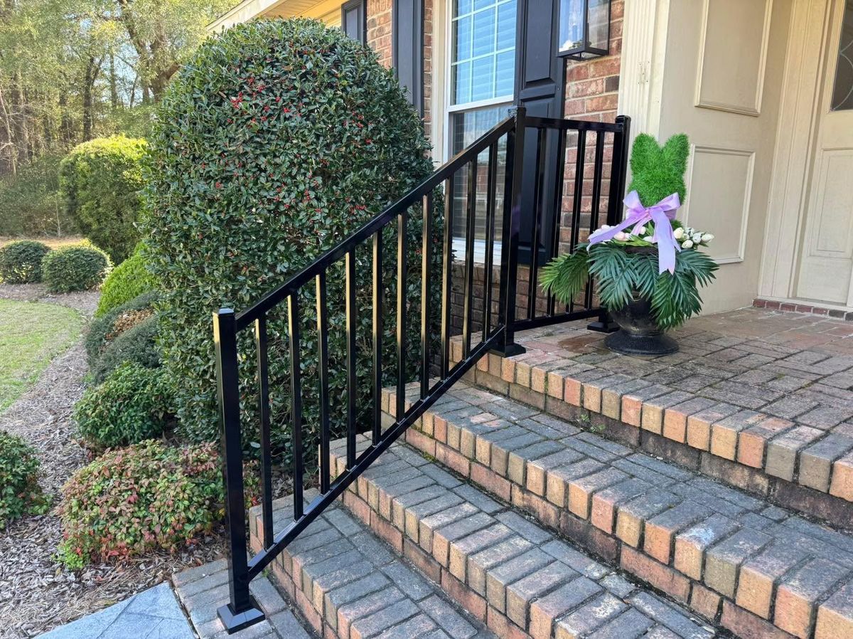 Hand Rails for 4 In The Fire Fencing LLC in Darlington, SC