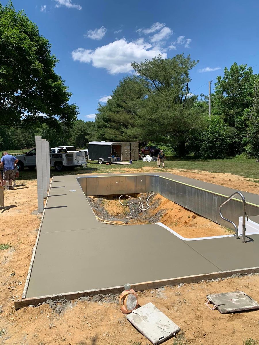 Concrete Slab Construction for Manera Concrete in Ventnor City, NJ