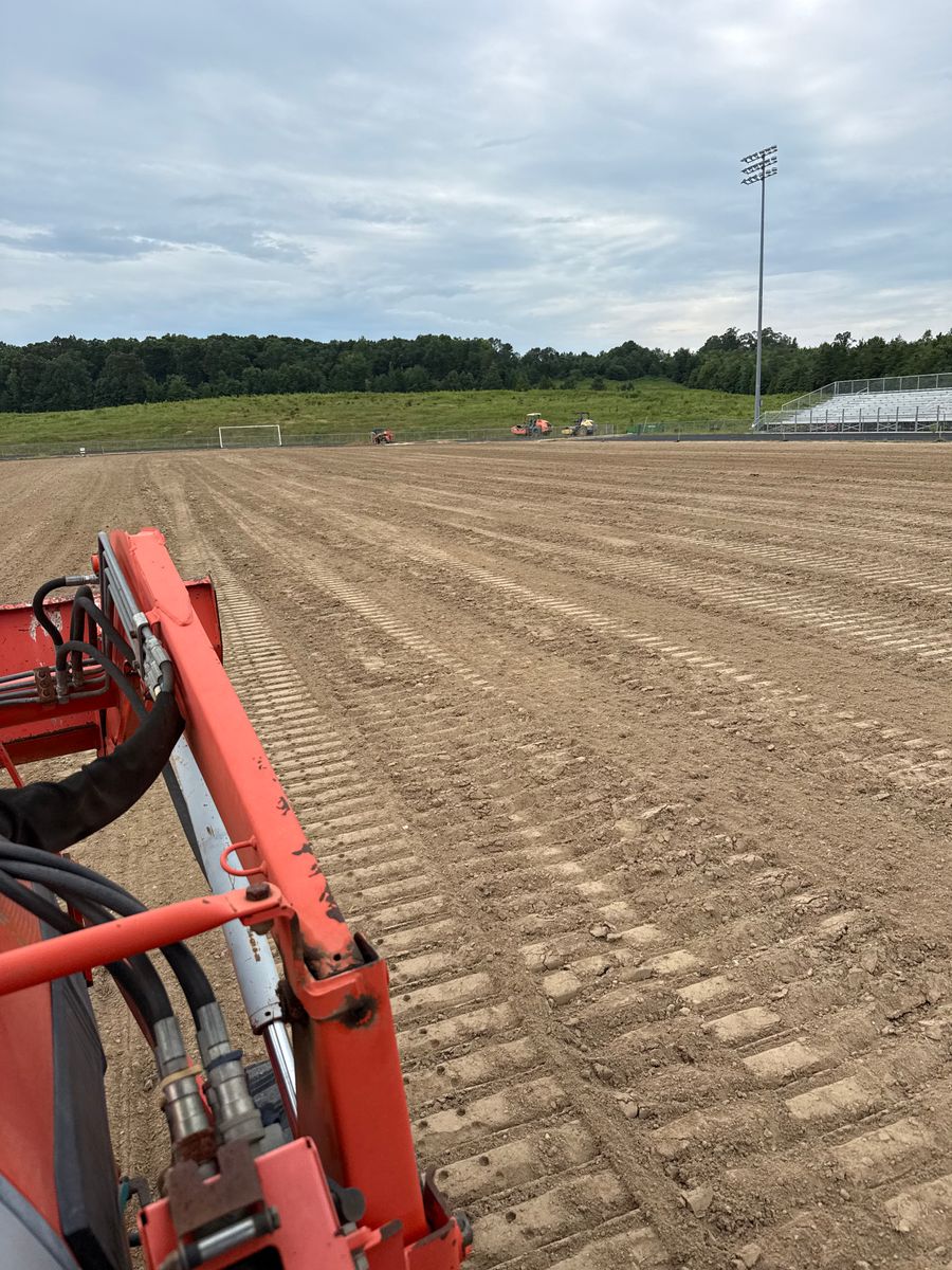 Site Preparation for Double J Excavation in Nashville, AR