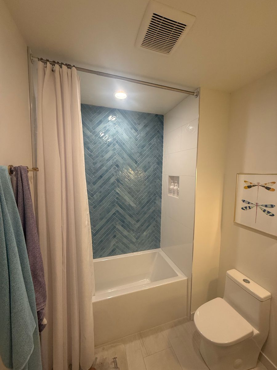 Bathroom remodel for Flawless Tile Company in Boise, ID