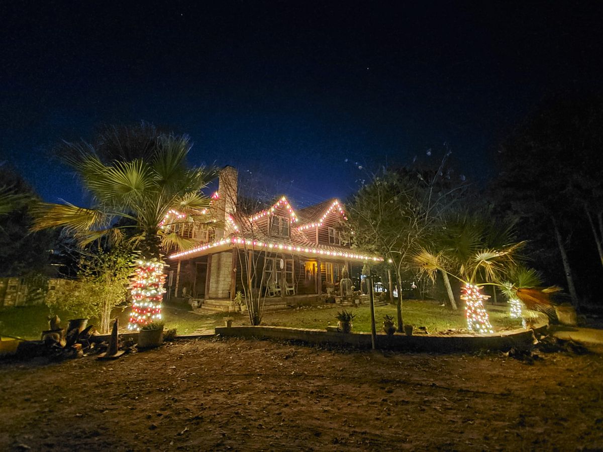 Holiday Light Installation for Green Pastures Lawn Care in Bastrop, TX
