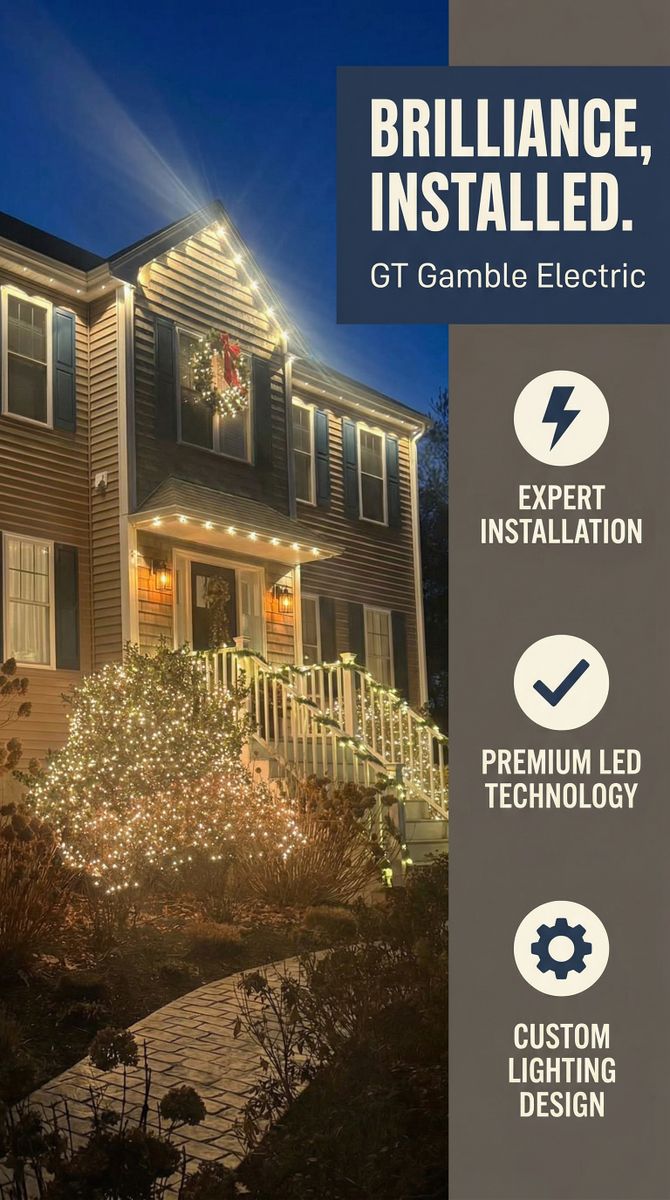 Lighting Installation & Repair for GT Gamble Electric in South Shore, MA