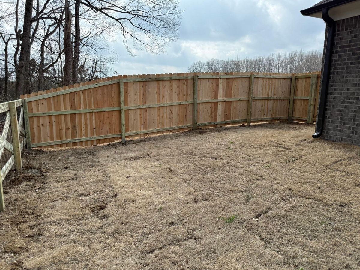 Fence Installation for Manning Fence, LLC in Hernando, MS