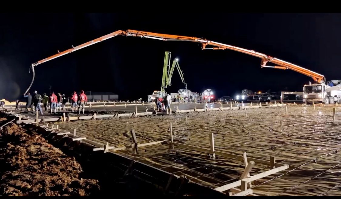 Concrete for Concrete Jungle in Dallas, TX