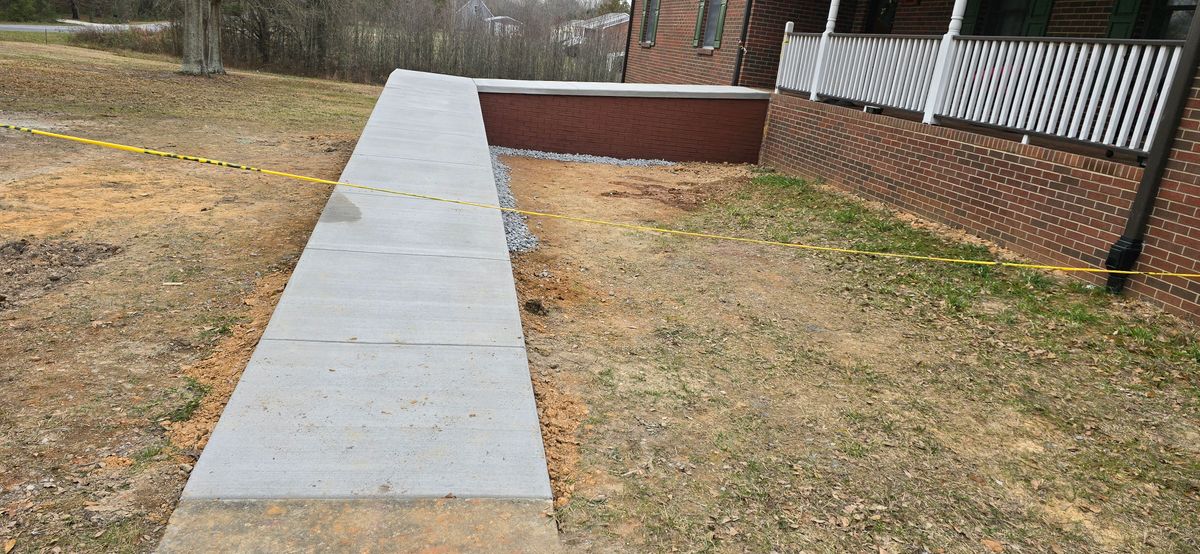 Concrete for JD Hardscapes & Landscaping LLC in Shelby, NC