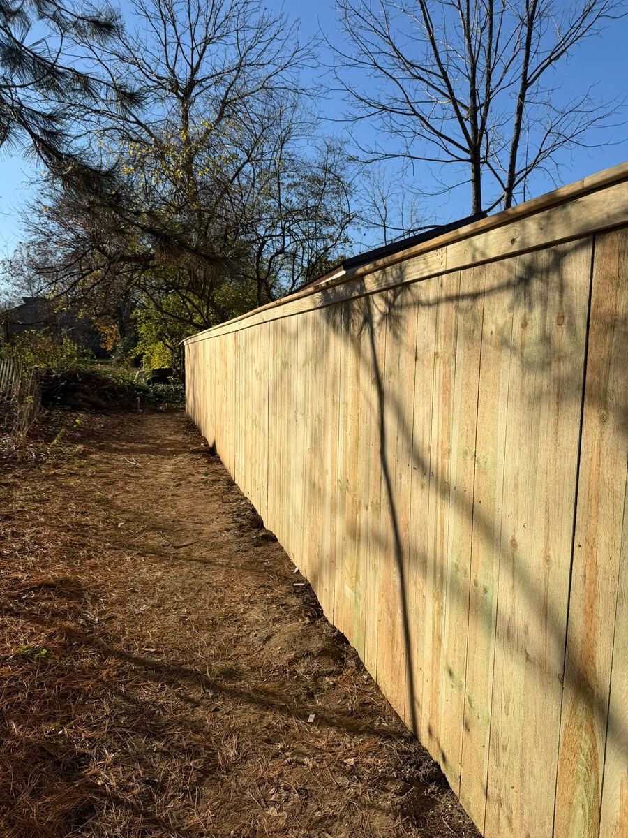 Fencing Installation for Miller Property Improvements in Dayton, OH