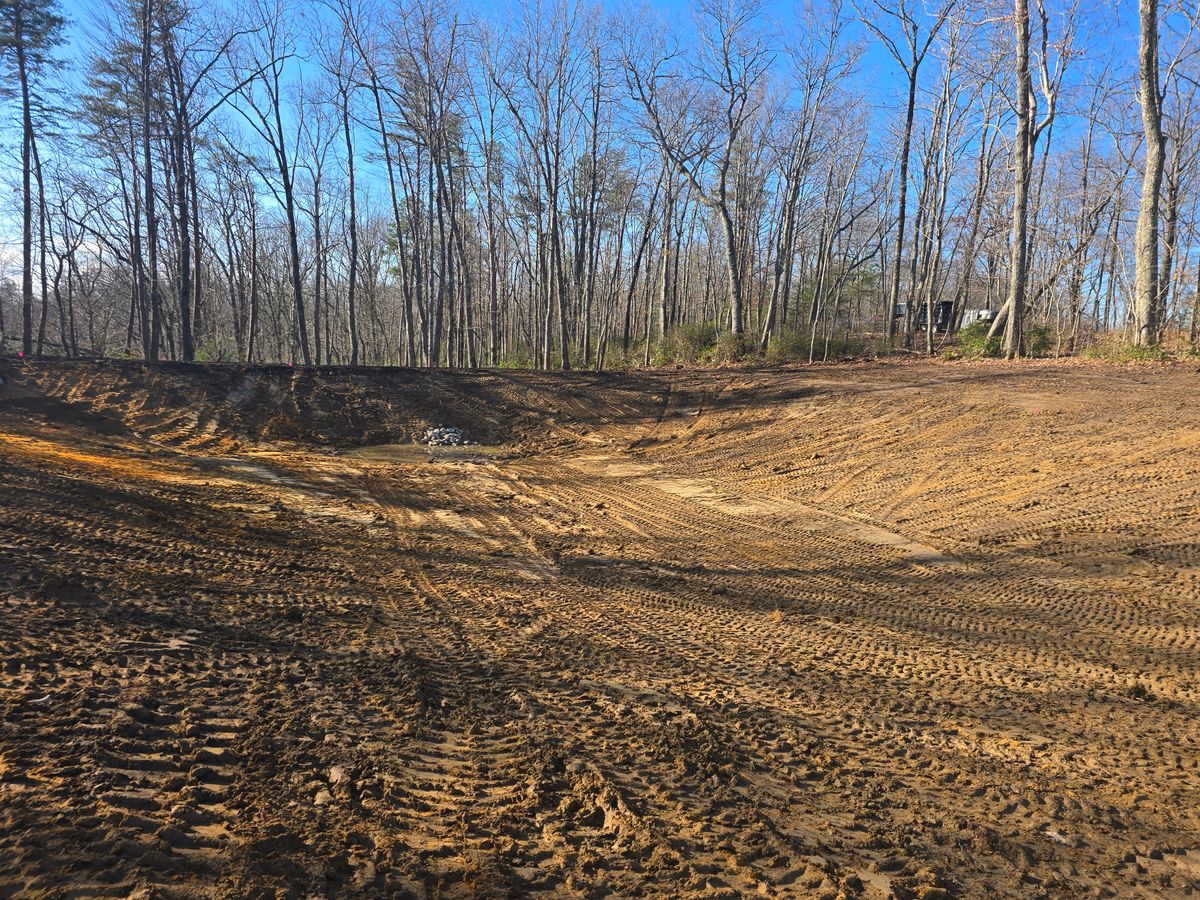 Ponds for Troyer's Excavation in Monterey, TN