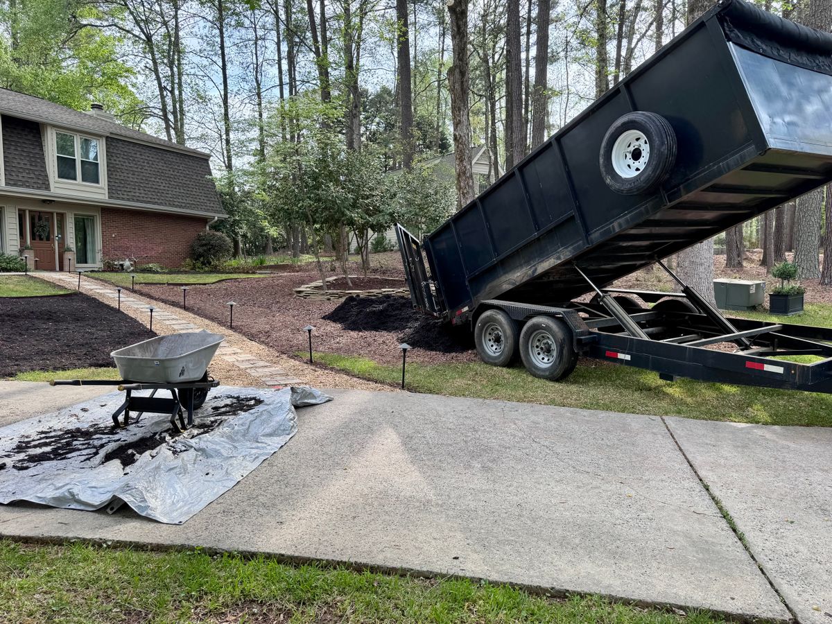 Grading and Landscaping for Stellar Edge Construction in Atlanta, GA
