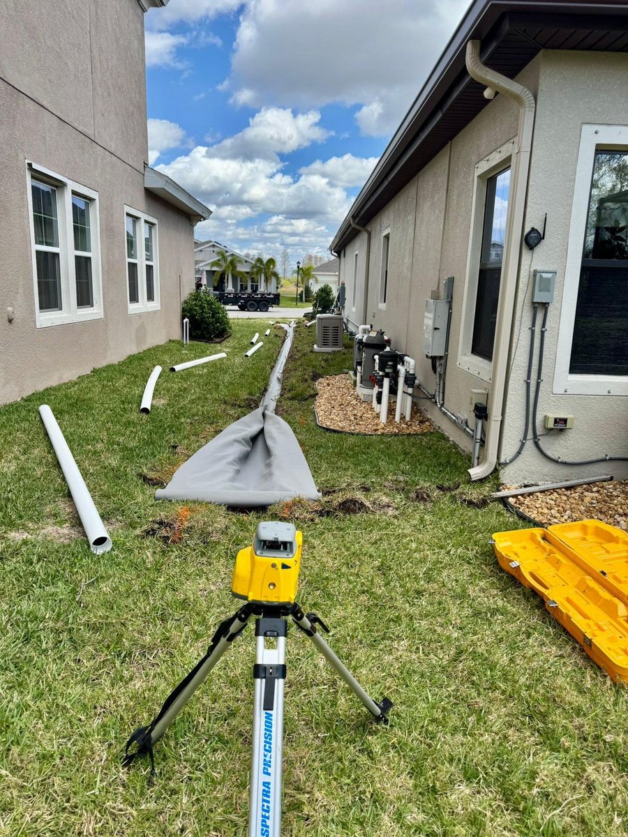 Drainage System Install & Repair for Shoreside Property Services in Apollo Beach, FL