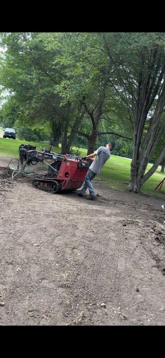 Sprinkler systems for NXT LVL Excavating in New London, MN