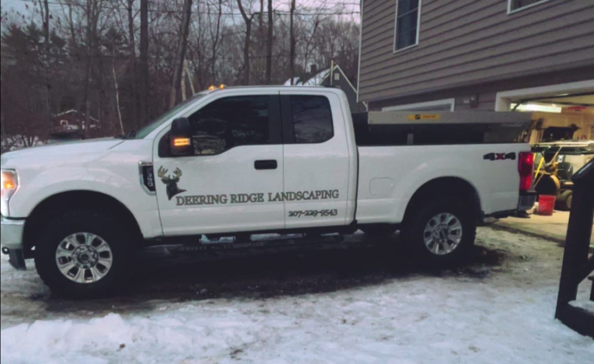 Snow Plowing/Removal for Deering Ridge Landscaping in Waterboro, ME