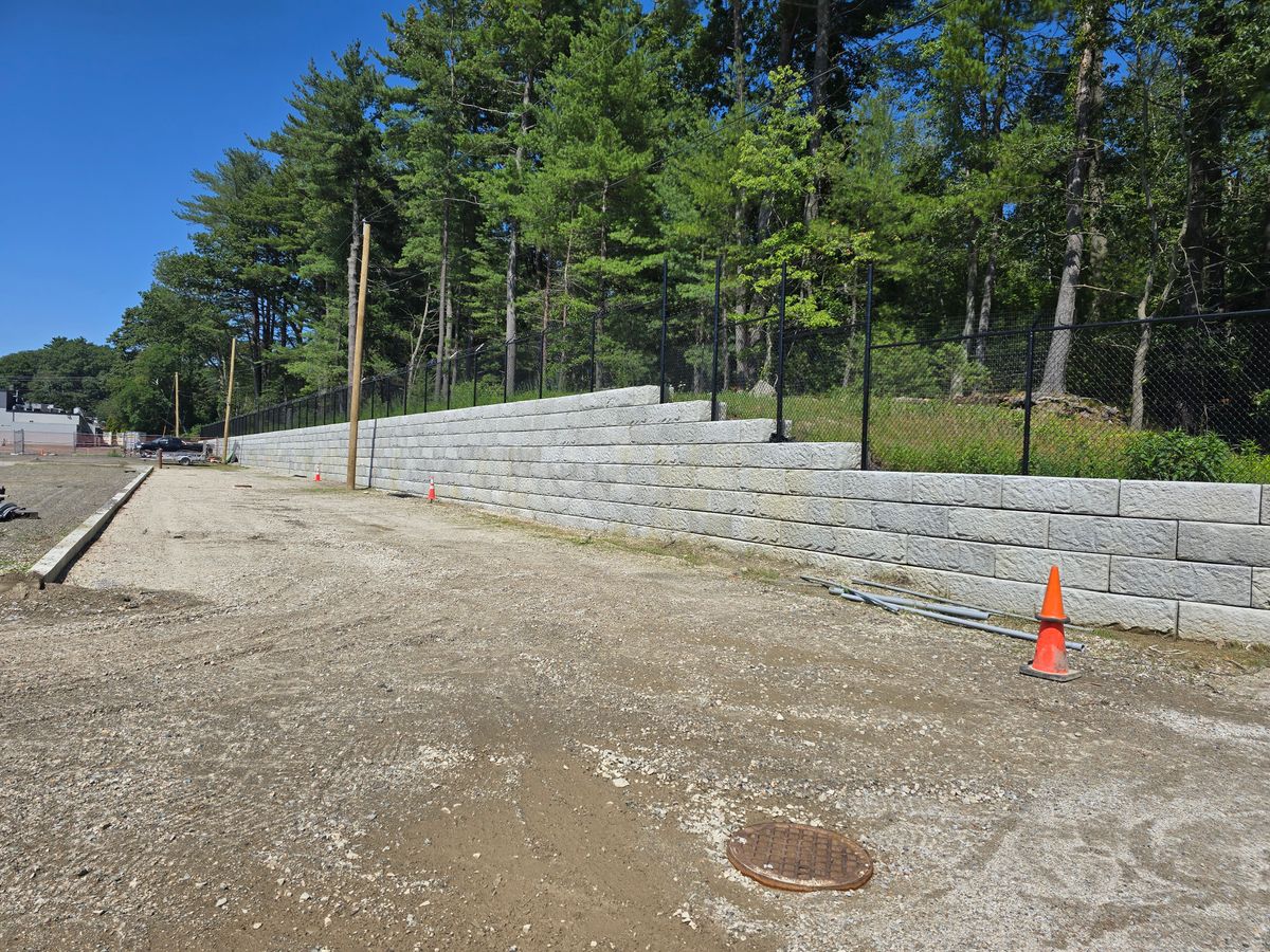 Retaining Walls for Apex Landcare in Salisbury, MA