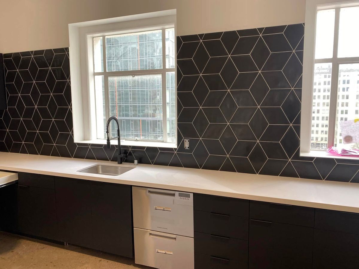 Kitchen Backsplash Installation for Premier Tile Masters in Manteca, CA