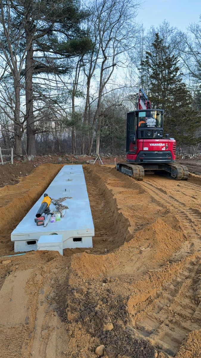 Sitework for Triple C’s Excavation in Ashford, CT