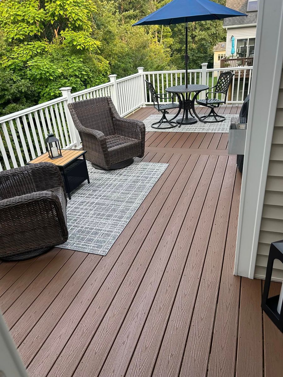 Deck & Patio Installation for EMB Construction LLC in Newington, CT