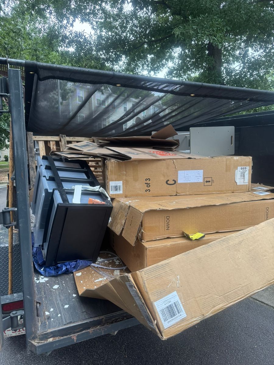 Junk Removal for Done2Day LLC in Wake Forest, NC