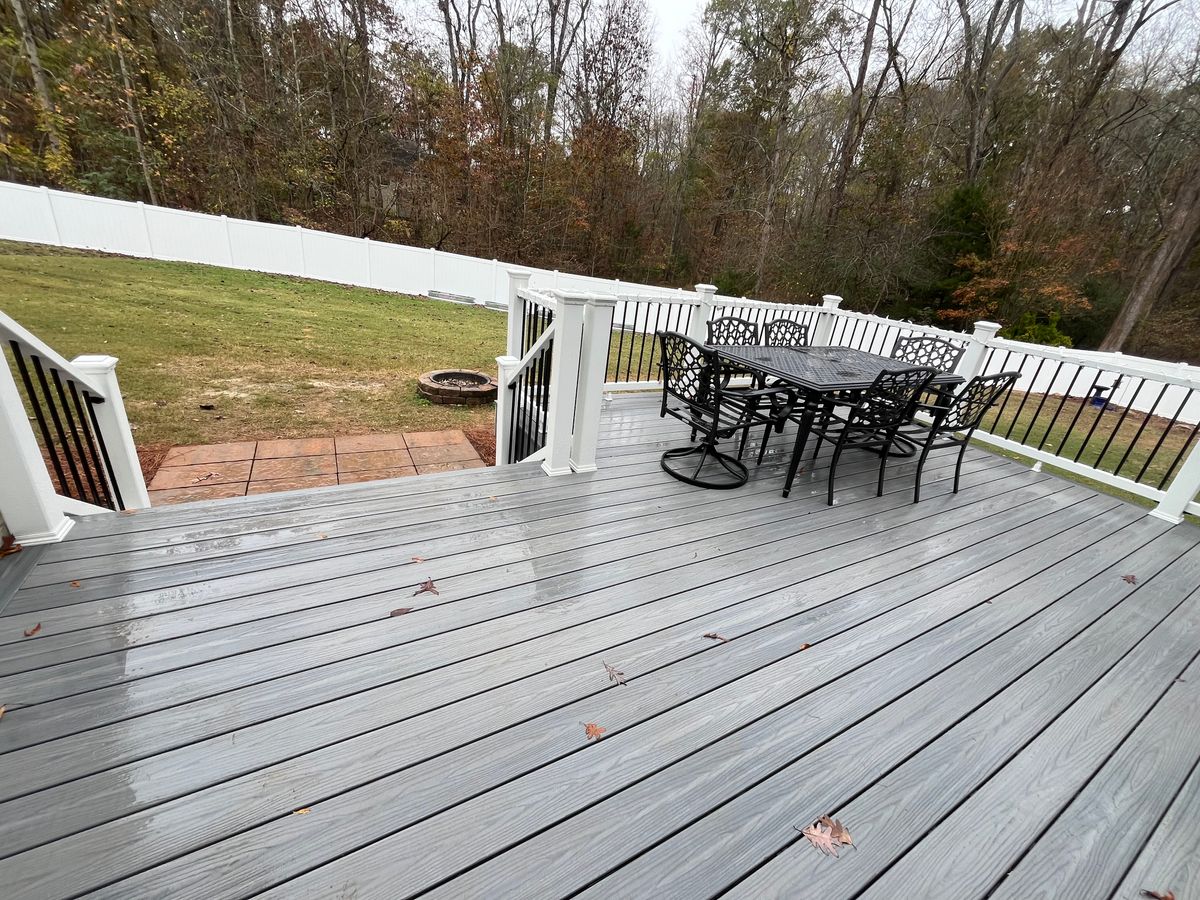 Porch Builds for Hughes Builders LLC in Greensboro, NC