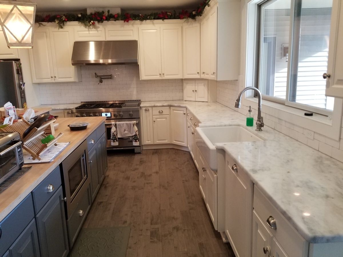 Kitchen Counter Tiling for Proper Fix Tiling & Handyman Services in Orefield, PA