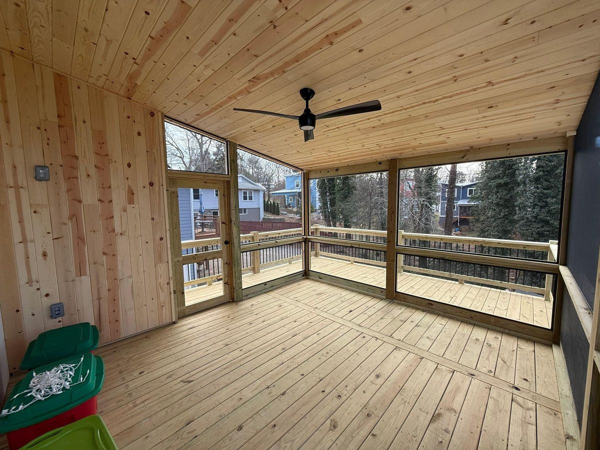 Deck & Patio Installation for Redwood Construction in Asheville, NC