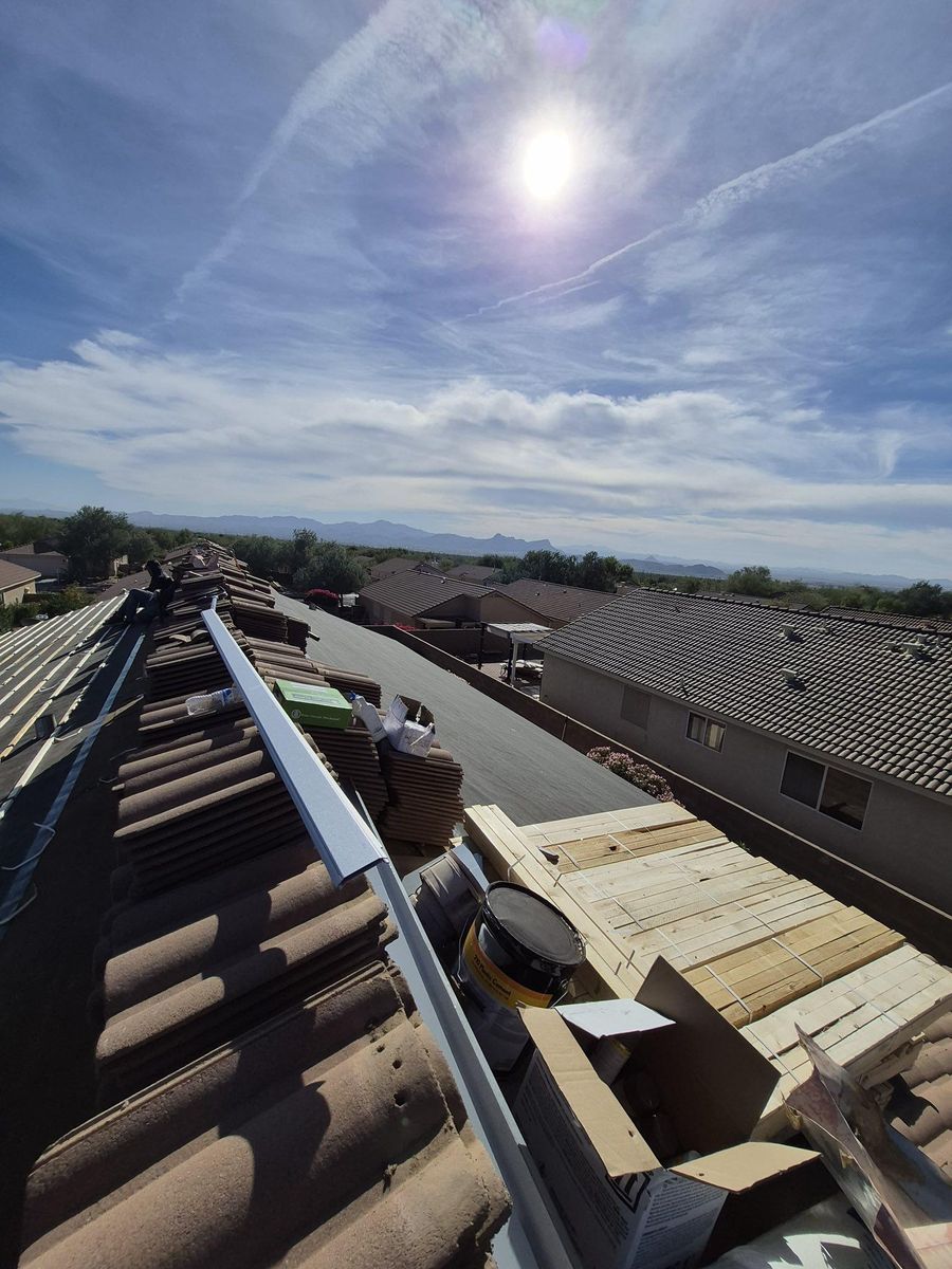Roofing Repairs for Castro’s Custom’s Roofing LLC in Tucson, AZ