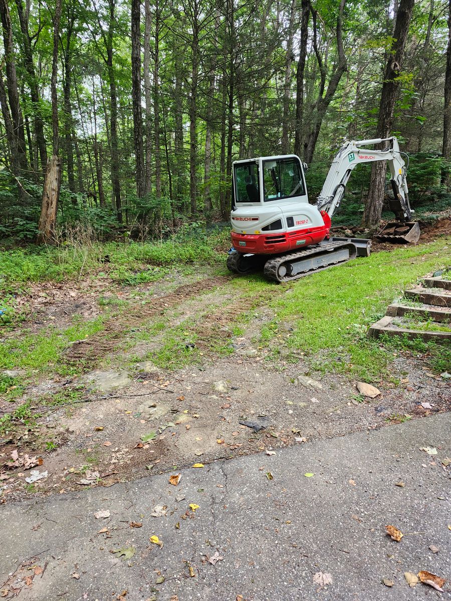 Excavation/Tractor Services for Landscape Innovations LLC in Torrington, CT