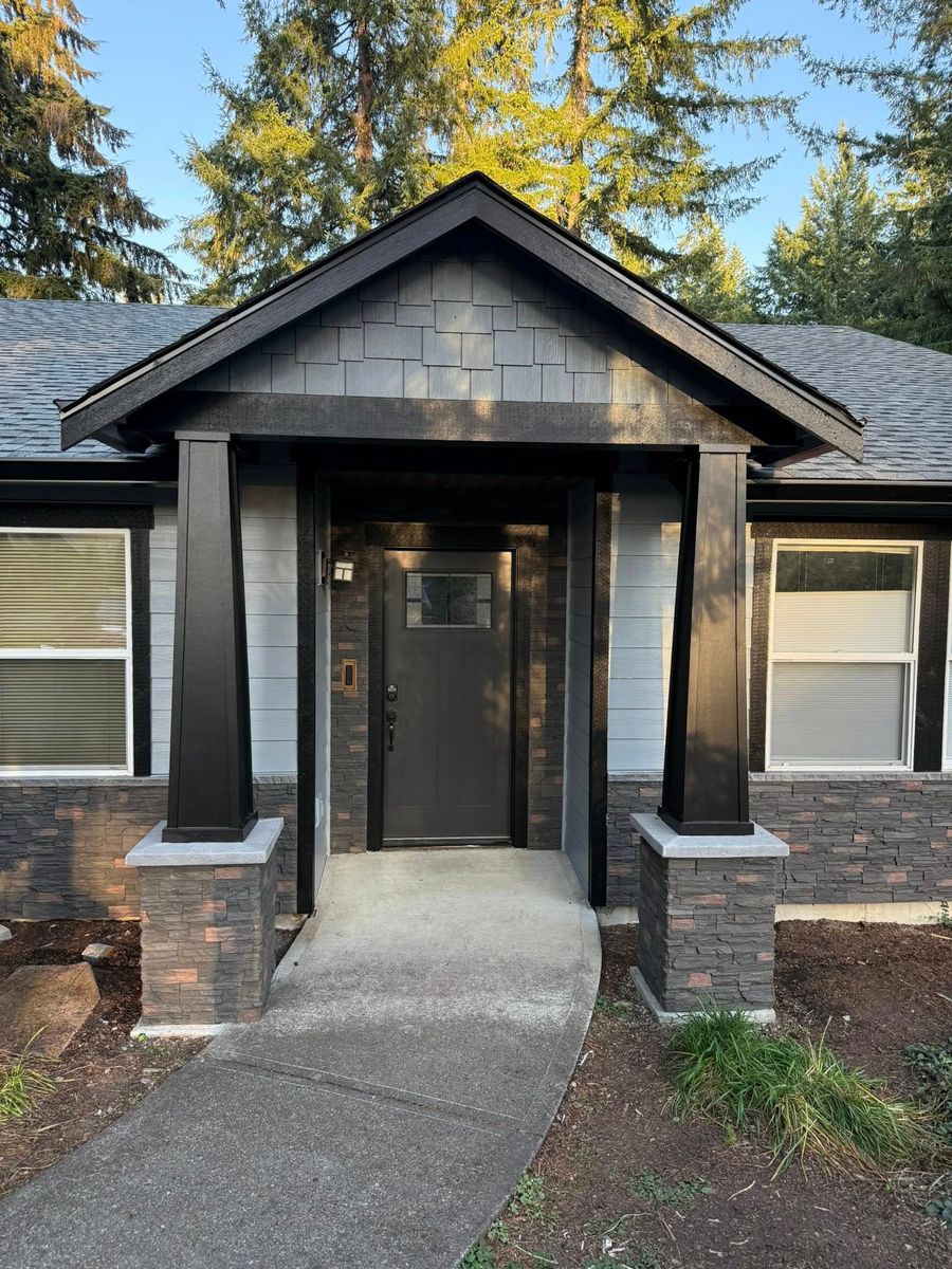 Exterior Painting for Olympic Custom Homes & Creations in Shelton, WA
